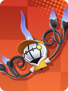 Orange Unite Style: Chandelure