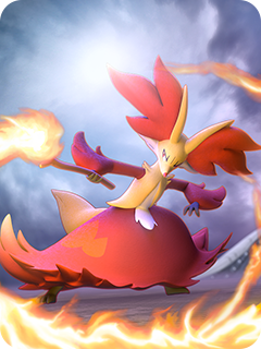 Delphox License Art