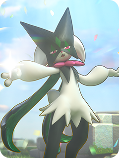 Meowscarada License Art